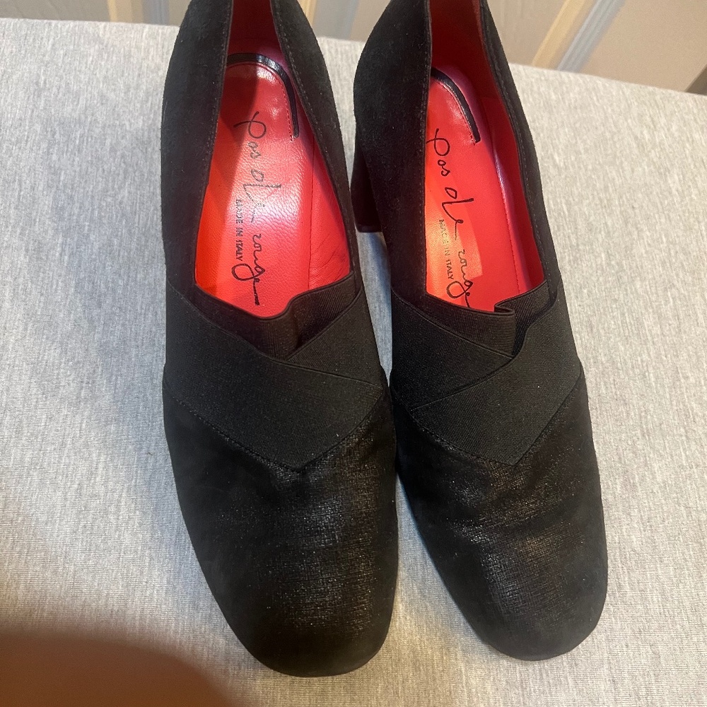 Pos De Rouge shoes